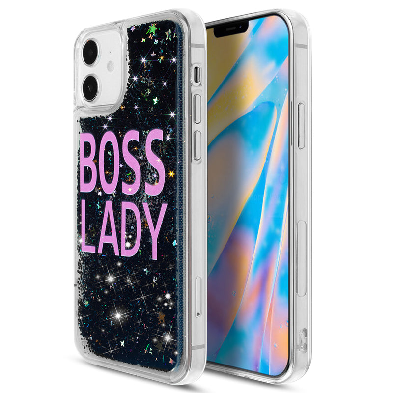 Boss Lady Floating Glitter Case for iPhone - Classy Case™ | Classy ...